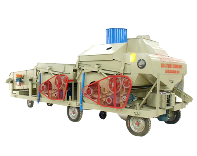 安(ān)微省蒙城县柒园镇粮食精(jīng)选机使用(yòng)现场